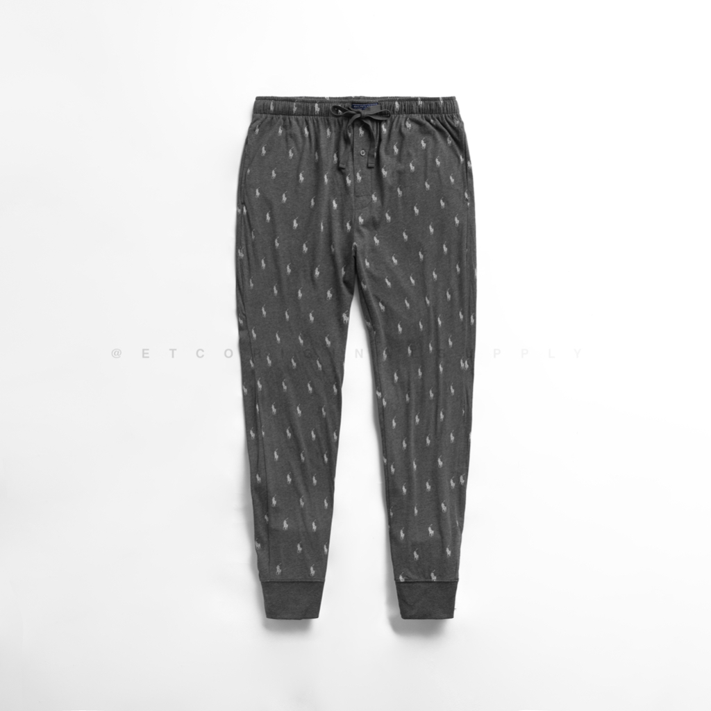 Jual PLRLPHLRN Pony Print Jogger Pajama Pants Shopee Indonesia
