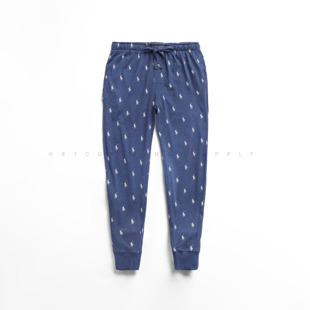 Jual PLRLPHLRN Pony Print Jogger Pajama Pants Shopee Indonesia