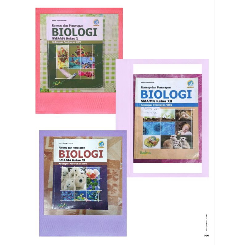 Jual BUKU ORIGINAL BEKAS KONSEP DAN PENERAPAN BIOLOGI KELAS 123 1 2 3 X ...