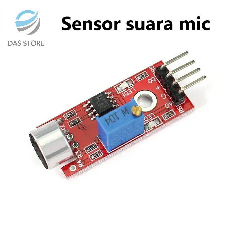 Jual Sensor Microphone High Sensitivity KY 037 Deteksi Suara Mic Sound ...