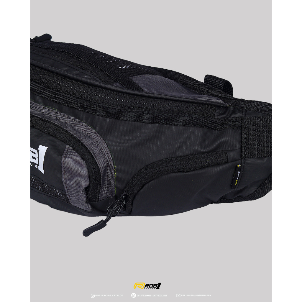 Jual Waist Bag Medium ROB1 Racing Grey | Shopee Indonesia
