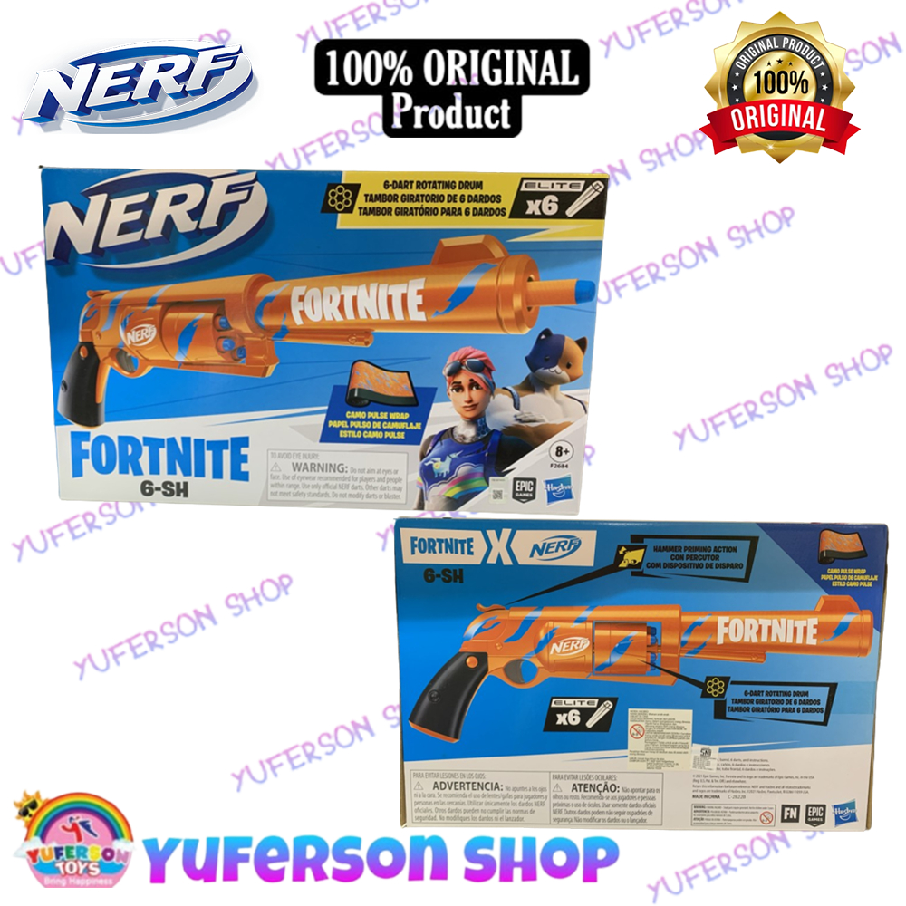 Jual Nerf Fortnite 6SH 6SH 6 SH Blaster Shopee Indonesia