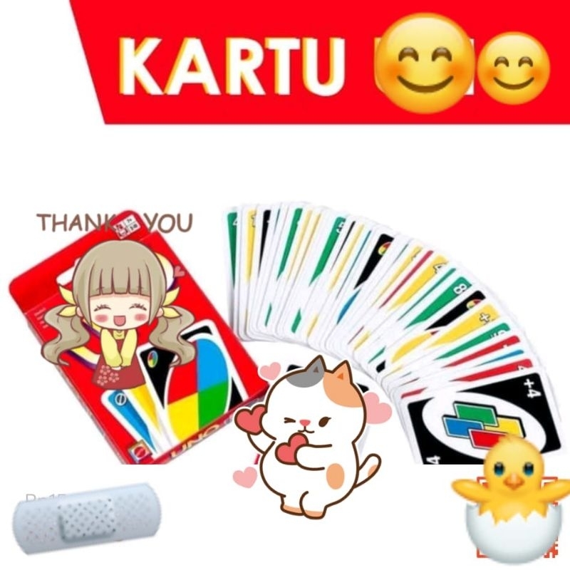 Jual Permainan kartu keluarga / Card game / Kartu Permainan 8 orang