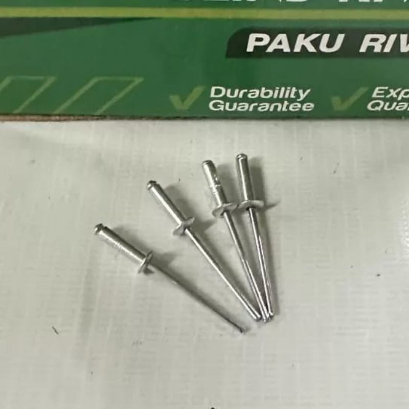 Jual PAKU RIVET NICHIE UKURAN LENGKAP ISI 100PCS | Shopee Indonesia
