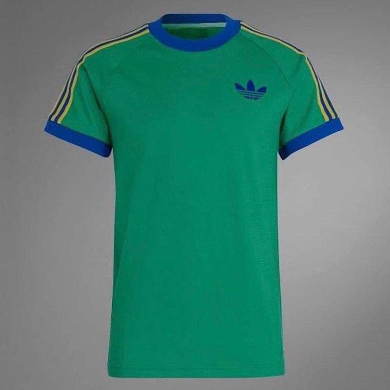 Adidas Originals Adicolor 70s Vintage T-Shirt || Green Off White