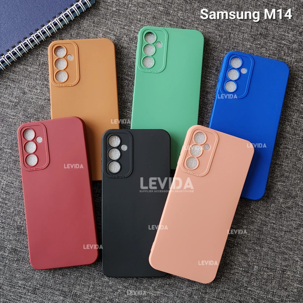 Jual Samsung M14 5g case Pro Kamera Warna Macaron Case Samsung M14