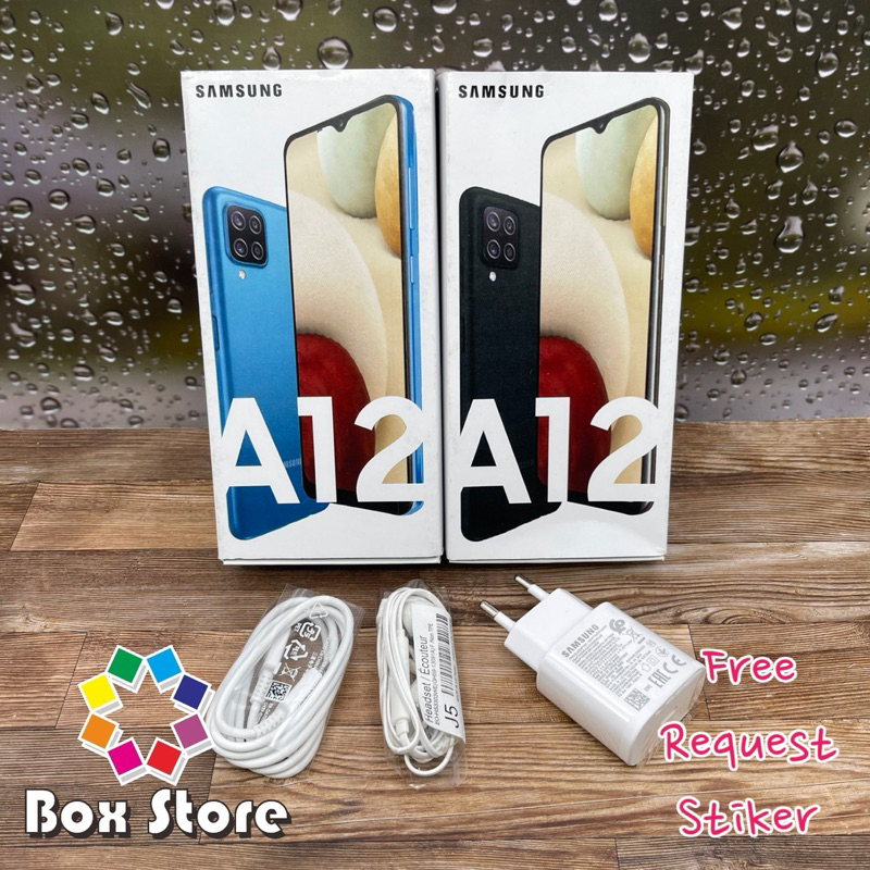 Jual DUS BOX SAMSUNG GALAXY A12 FULLSET | Shopee Indonesia