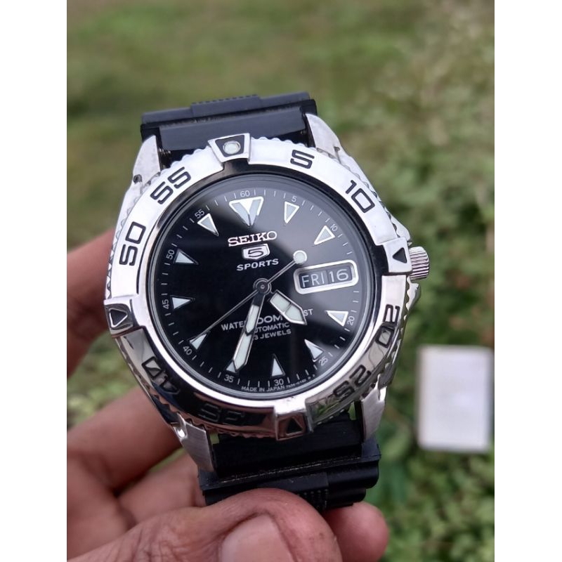 Jual Seiko 5 Sport Diver 7s36 00y0 mulus like new no superior