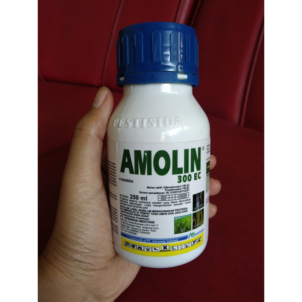 Jual FUNGISIDA / AMOLIN 300 EC 250 ML / Mengendalikan Penyakit Busuk ...