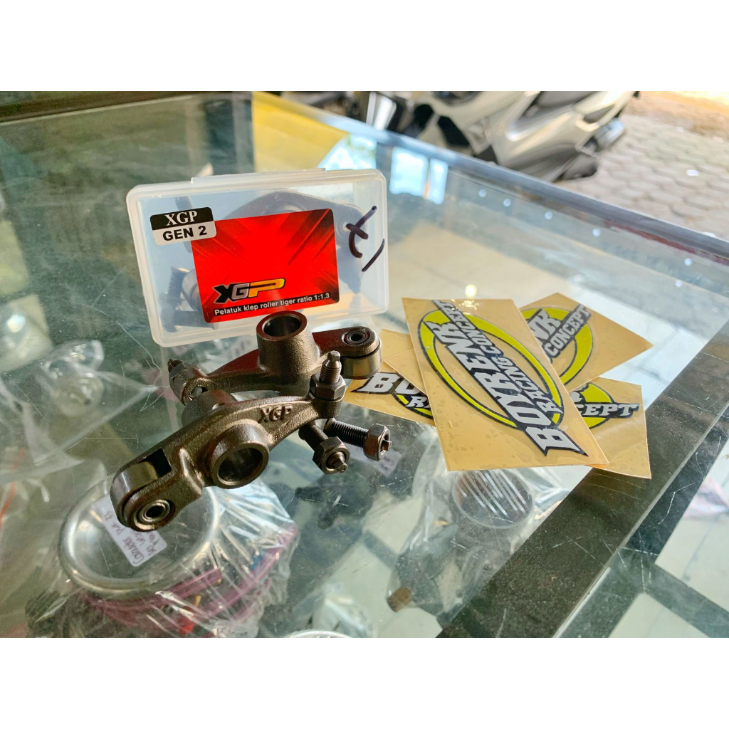 Jual RRA TEMLAR / PELATUK KLEP ROLLER ROCKER ARM TIGER UKURAN 17MM XGP