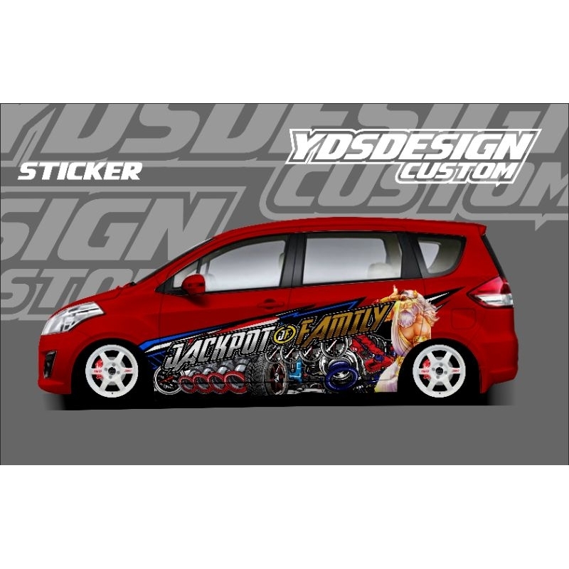 Jual STICKER DECAL THAILOOK ERTIGA,AVANZA, LIVINA, CALYA, DLL | Shopee ...