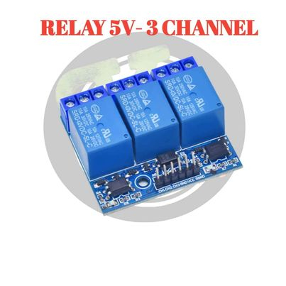 Jual ARDUINO MODULE || RELAY || 3 CHANNEL || 5V | Shopee Indonesia
