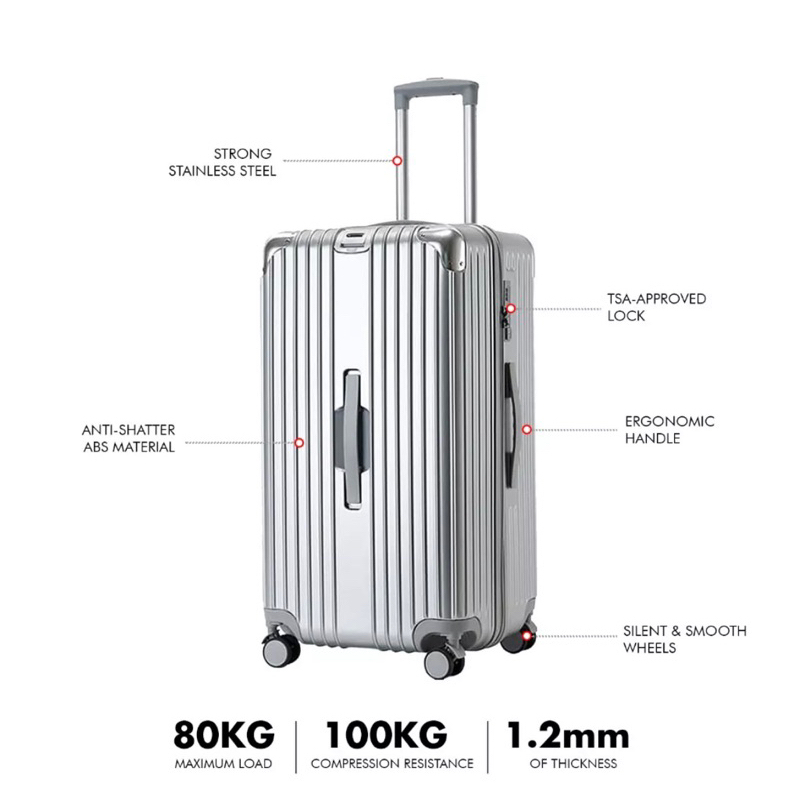 Jual KOPER ESSENTIAL TRUNK 20 INCH 24 INCH CABIN BAGASI SIZE ROAMING ...