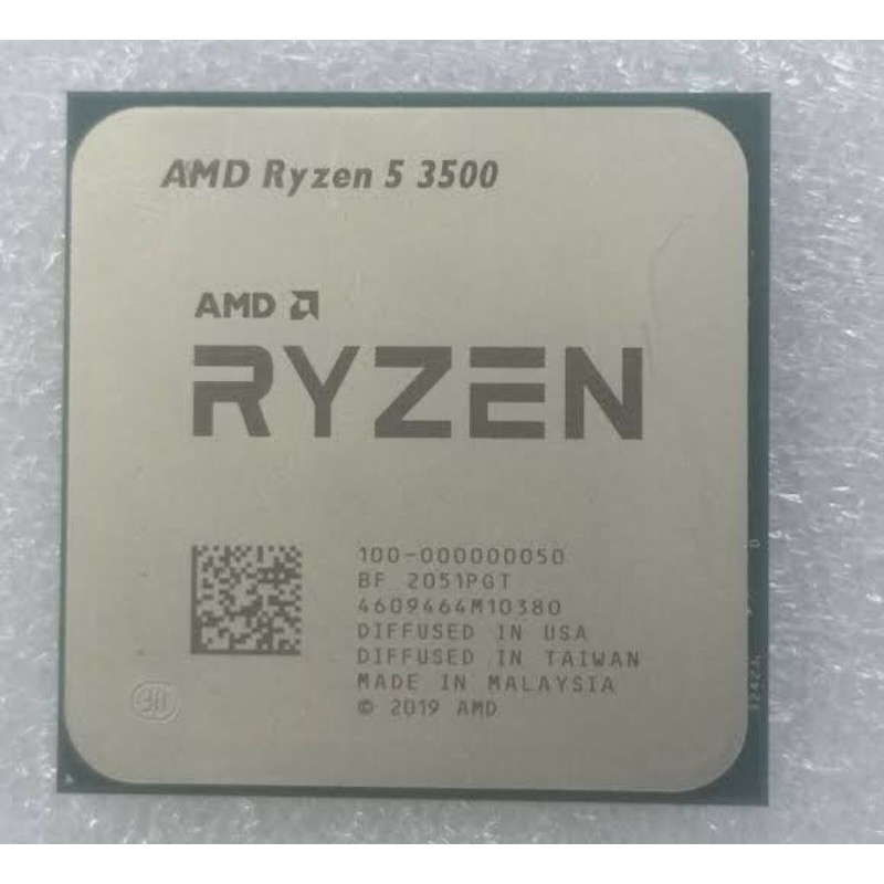 Jual Prosesor AM4 R5 3500 Ryzen 5 3500 6Cores 6Threads 3 6GHz Dan