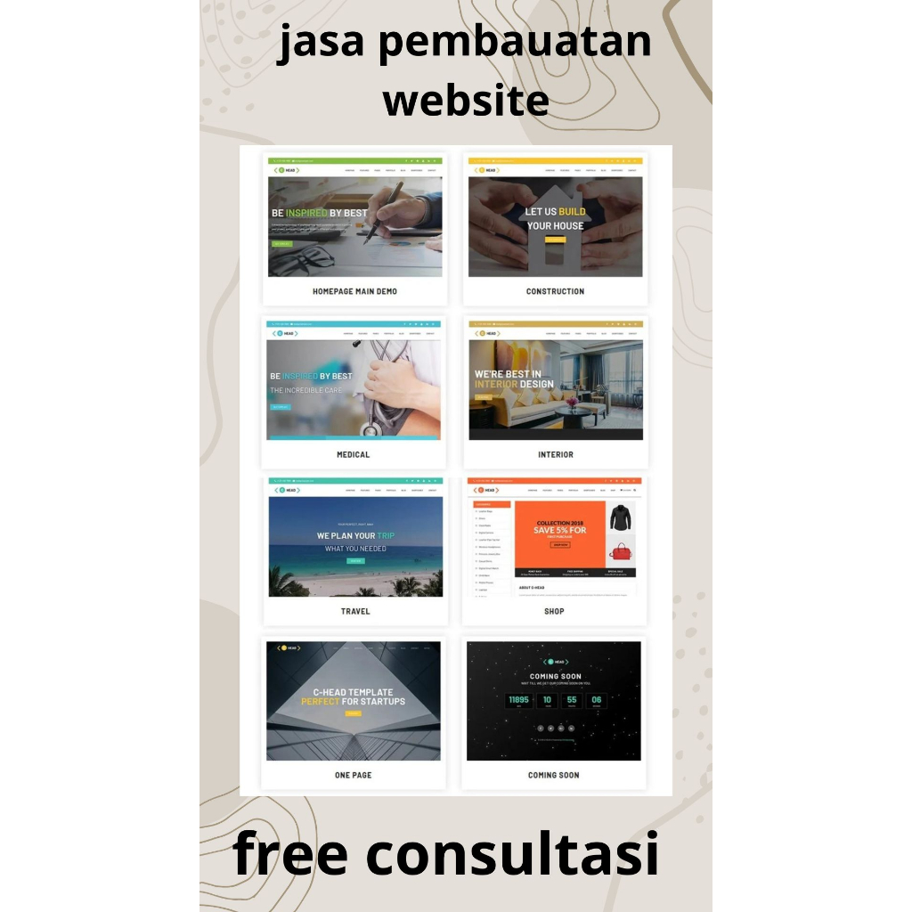 Jual Jasa Pembuatan Website !!!(Portofolio, Web Produk,Web Perusahaan ...