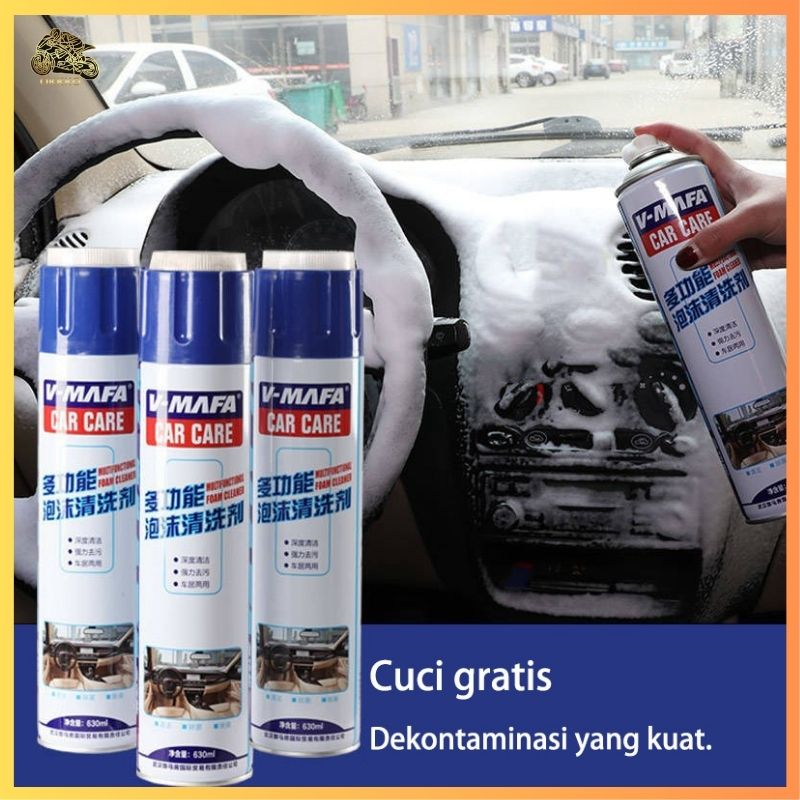 Jual Multifunctional Foam Cleaner/Pembersih Interior Mobil/Car Foam ...