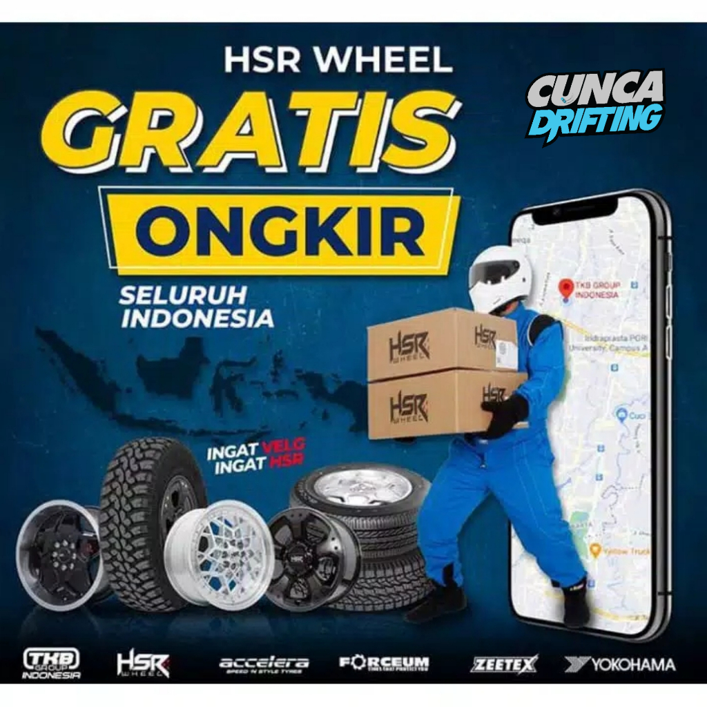 Jual Velg Mobil Cicilan Murah R16 HSR Wheel Sirius Modifikasi Vios ...