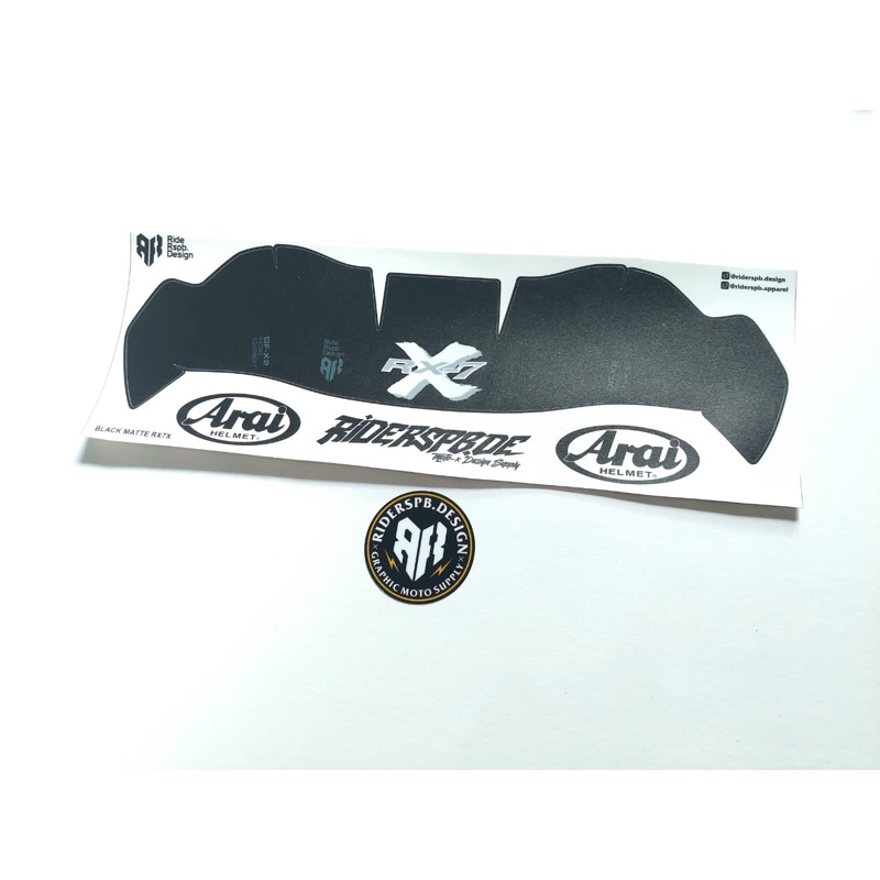 Jual BLACK MATTE RX7X - STICKER DECAL SPOILER DF-X2 | Shopee Indonesia