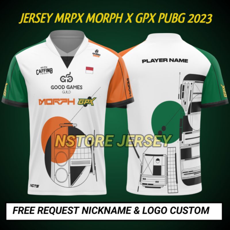 Jual JERSEY KAOS BAJU MRPX GAMING ESPORT MORPH X GPX FINAL PUBG NEW
