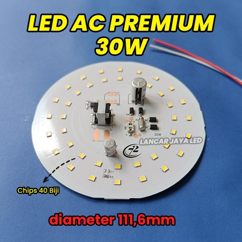 Jual PCB LED AC Premium 30watt (9v) | Shopee Indonesia