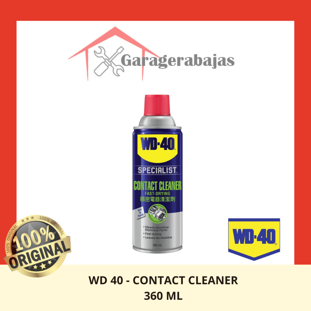 Jual WD40 WD 40 SPECIALIST CONTACT CLEANER 360ML Shopee Indonesia