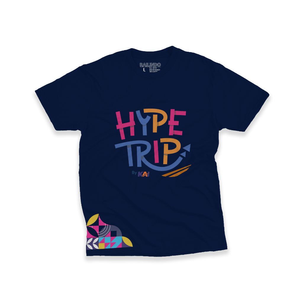 Jual Kaos Dewasa Hype Trip Kereta Api Taksaka Elemen Grafis Shopee