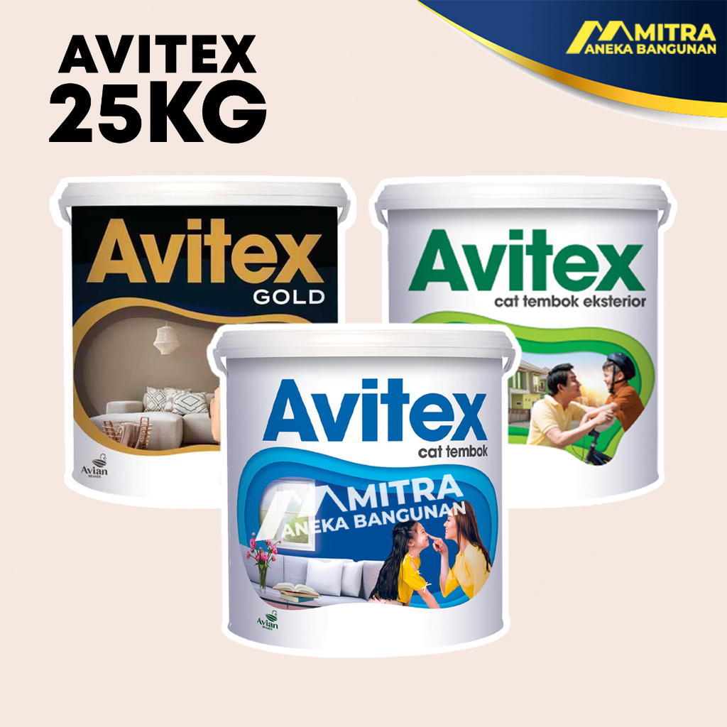 Jual CAT TEMBOK AVITEX 25 KG PAIL LIGHTED PIXELS R15 001 / AVITEX