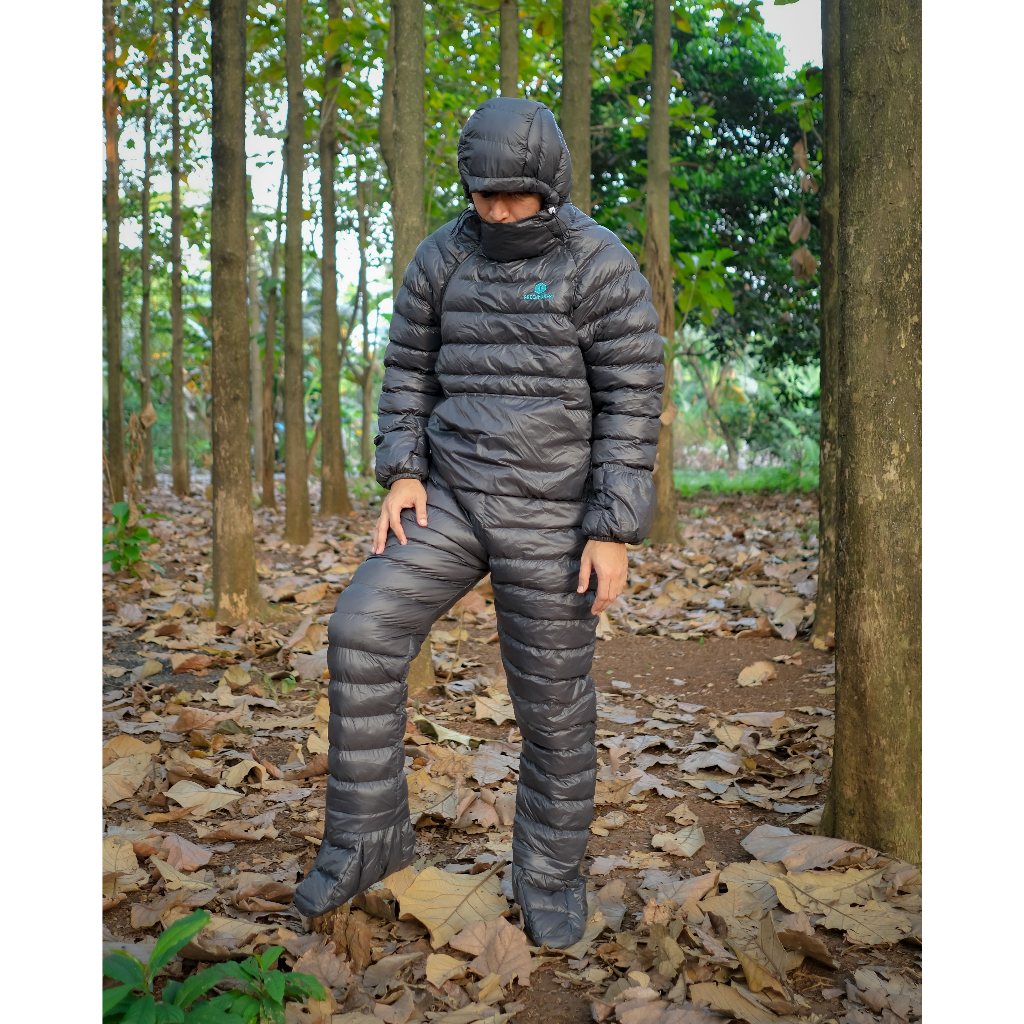 Jual Greenforest Shaka Wearable Sleeping Bag Synthetic Down 6 oz