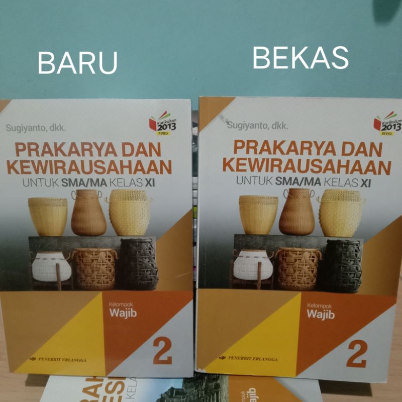 Jual BUKU PRAKARYA DAN KEWIRAUSAHAAN KELAS 11 PENERBIT ERLANGGA ...