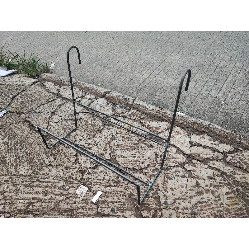 Jual Rak pot bunga gantung pagar railing / Rak gantung Pot panjang ...