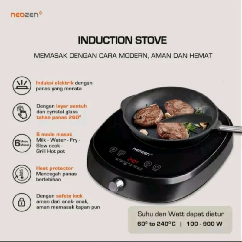 Jual Neozen Induction Stove / Kompor Hemat Listrik | Shopee Indonesia