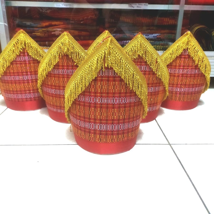 Jual Topi pesta adat batak - topi adat batak - topi ulos adat batak ...