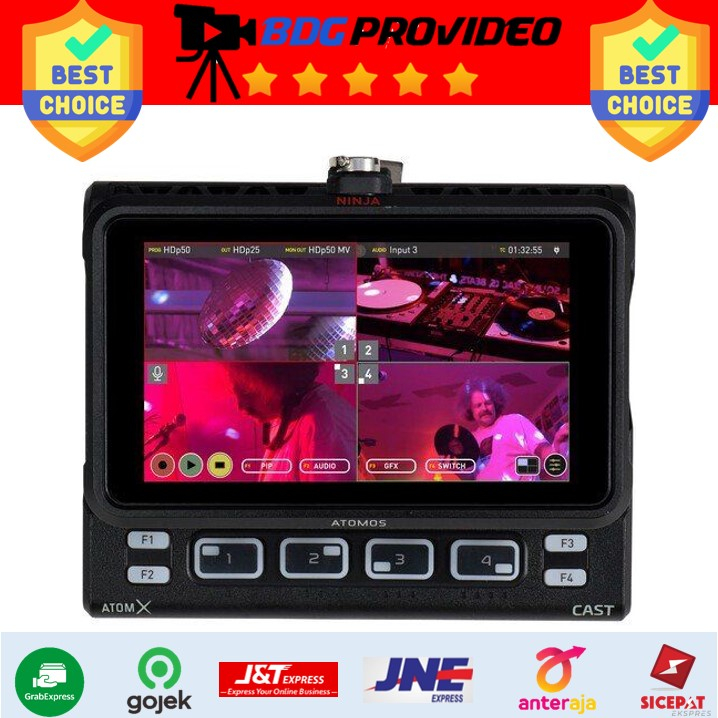 Jual Ninja V 5" 4K Monitor +X Cast HDMI Recording Monitor | Shopee ...