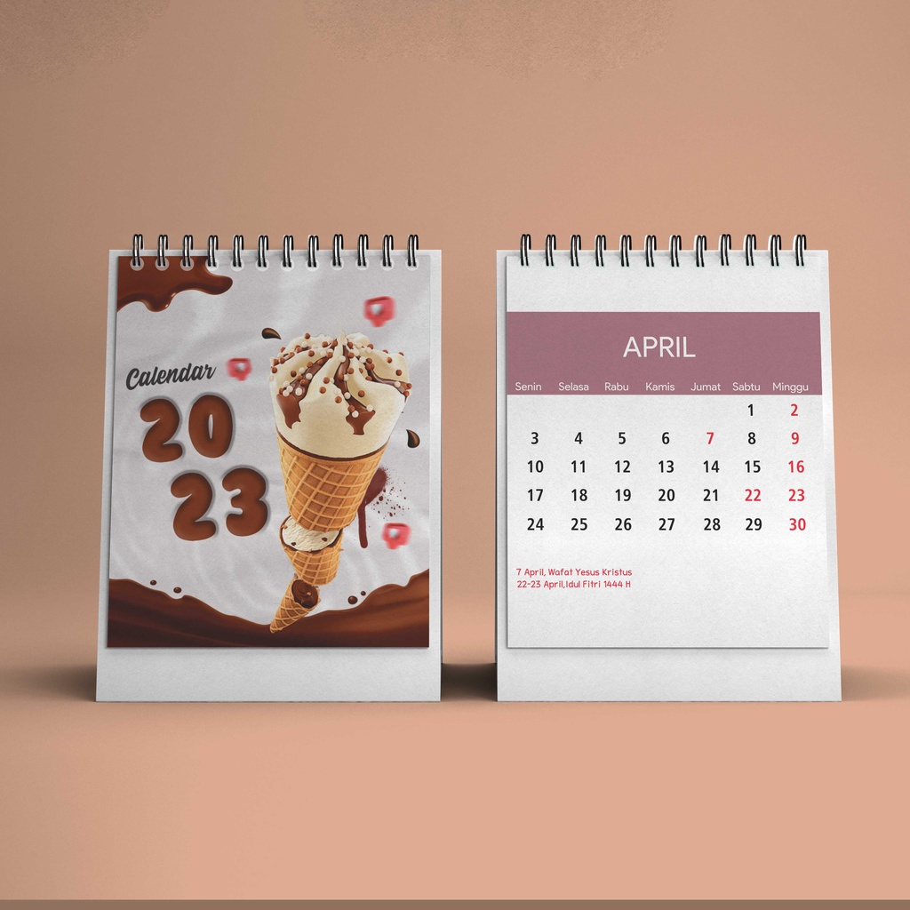 Jual KALENDER MEJA - KALENDER 2023 - KALENDER MEJA MINI | Shopee Indonesia