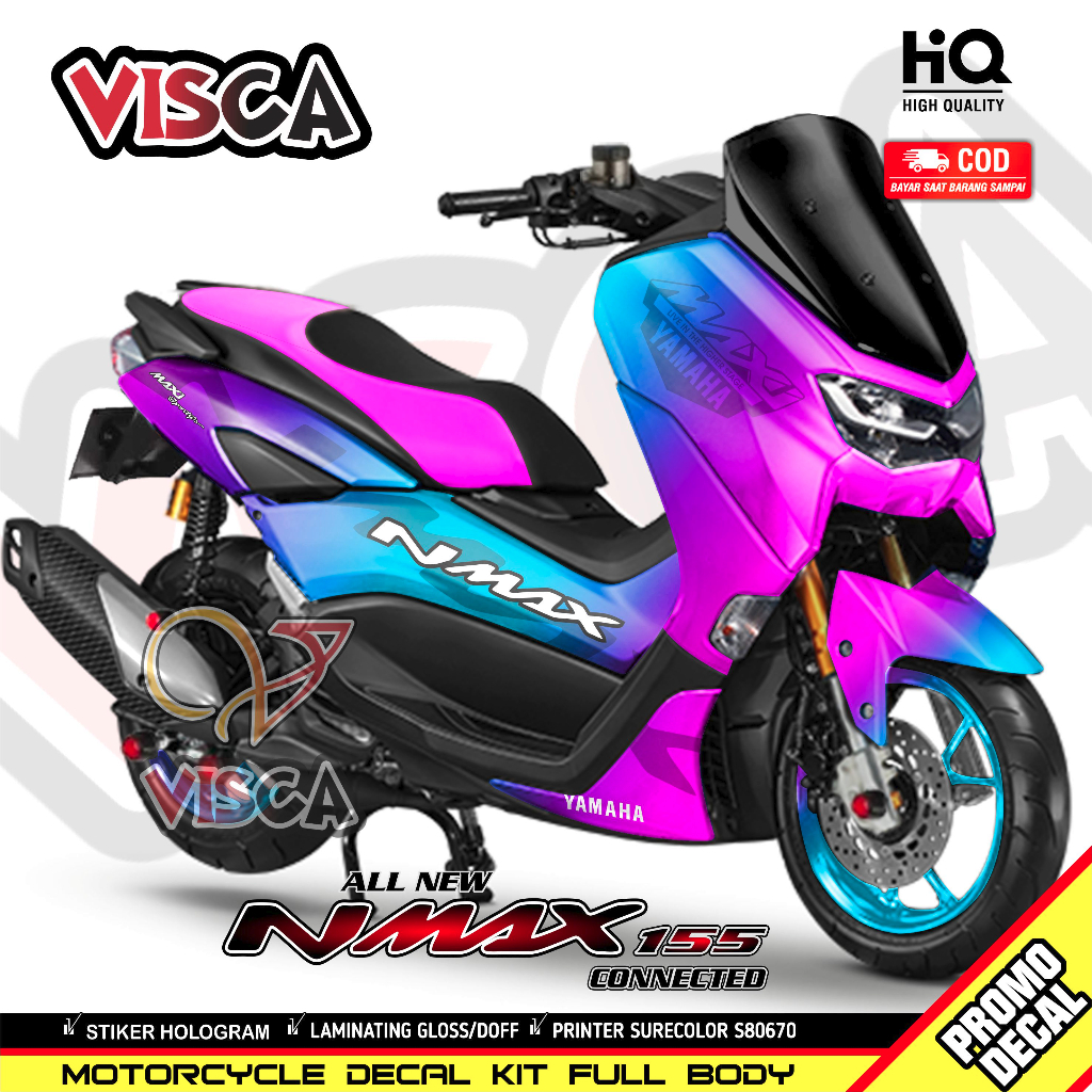 Jual Stiker Nmax Full Body Decal Nmax Full Body Terbaru Striping Nmax Variasi