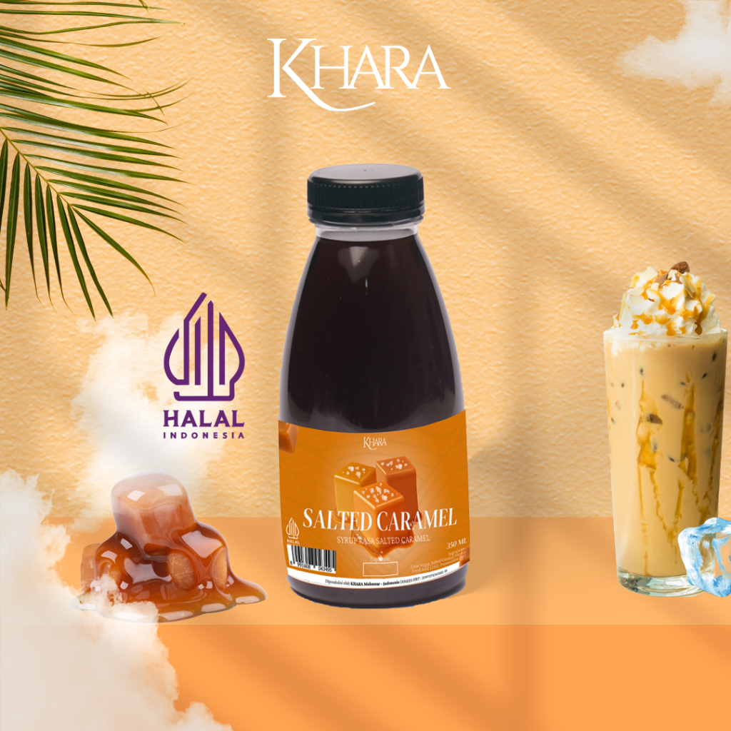 Jual Sirup Khara Salted Caramel 350ml Khara Salted Caramel Flavoured