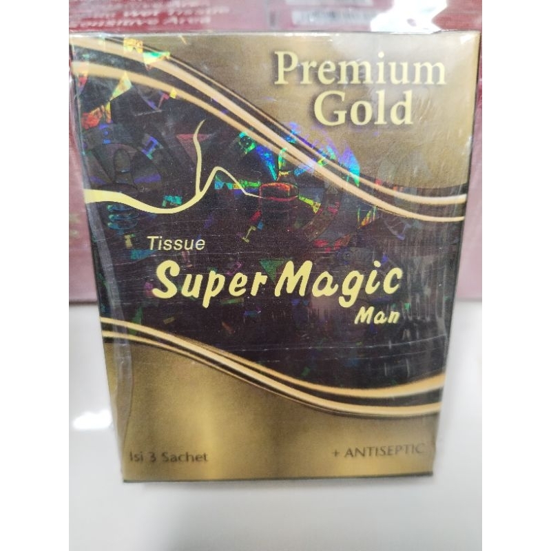 Jual Tissue Magic Power / Tissue Antiseptic Pria | Shopee Indonesia