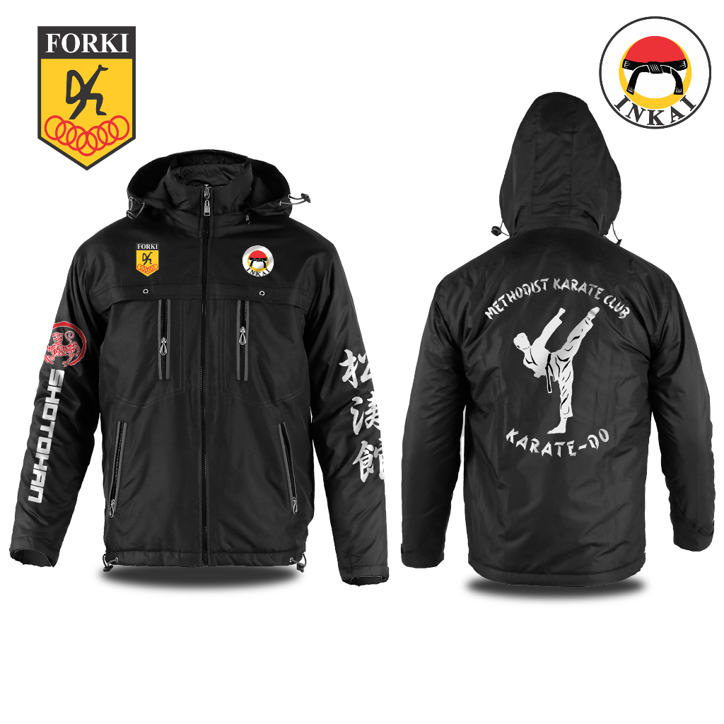 Jual Jaket Shotokan Karate Do Inkai Parasut Semi Wf Jaket Sport Bisa