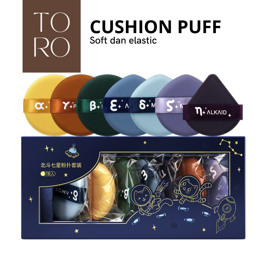 Jual TORO - SPONS BEDAK TABUR BENTUK BULAT | BEAUTY POWDER PUFF ...