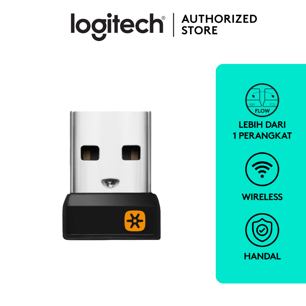 Jual Logitech Unifying USB Receiver di Seller KomputerMedan Official Store  - Komputer Medan - Kota Medan