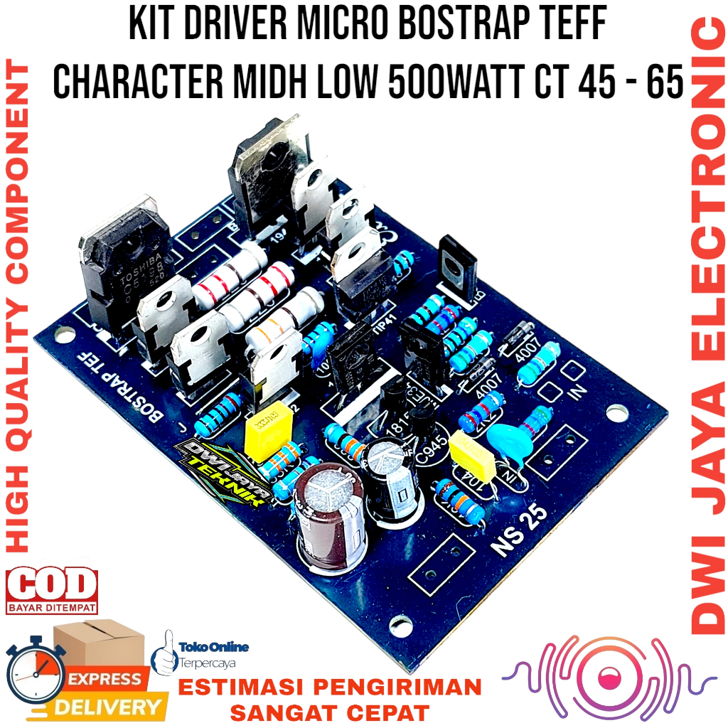 Jual Driver Power Micro BOSTRAP Character MIDH LOW | Shopee Indonesia