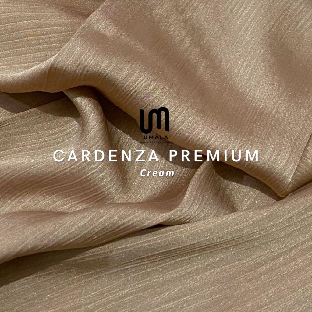 Jual Kain Cradenza/Cardenza Silk Premium Quality 1 Meter Kain Meteran