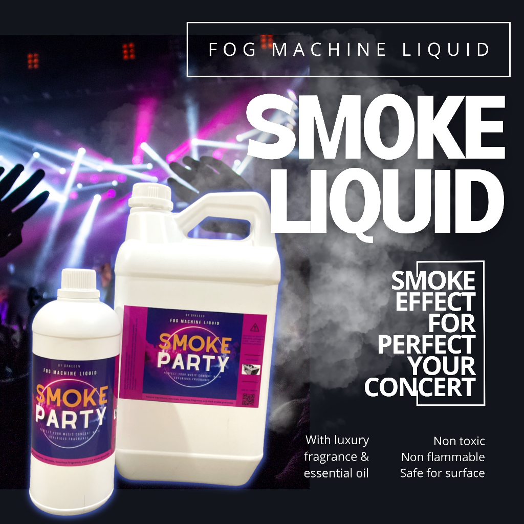 Jual Cairan Asap Panggung / Fogging Smoke 5 Liter dengan Essential Oil ...