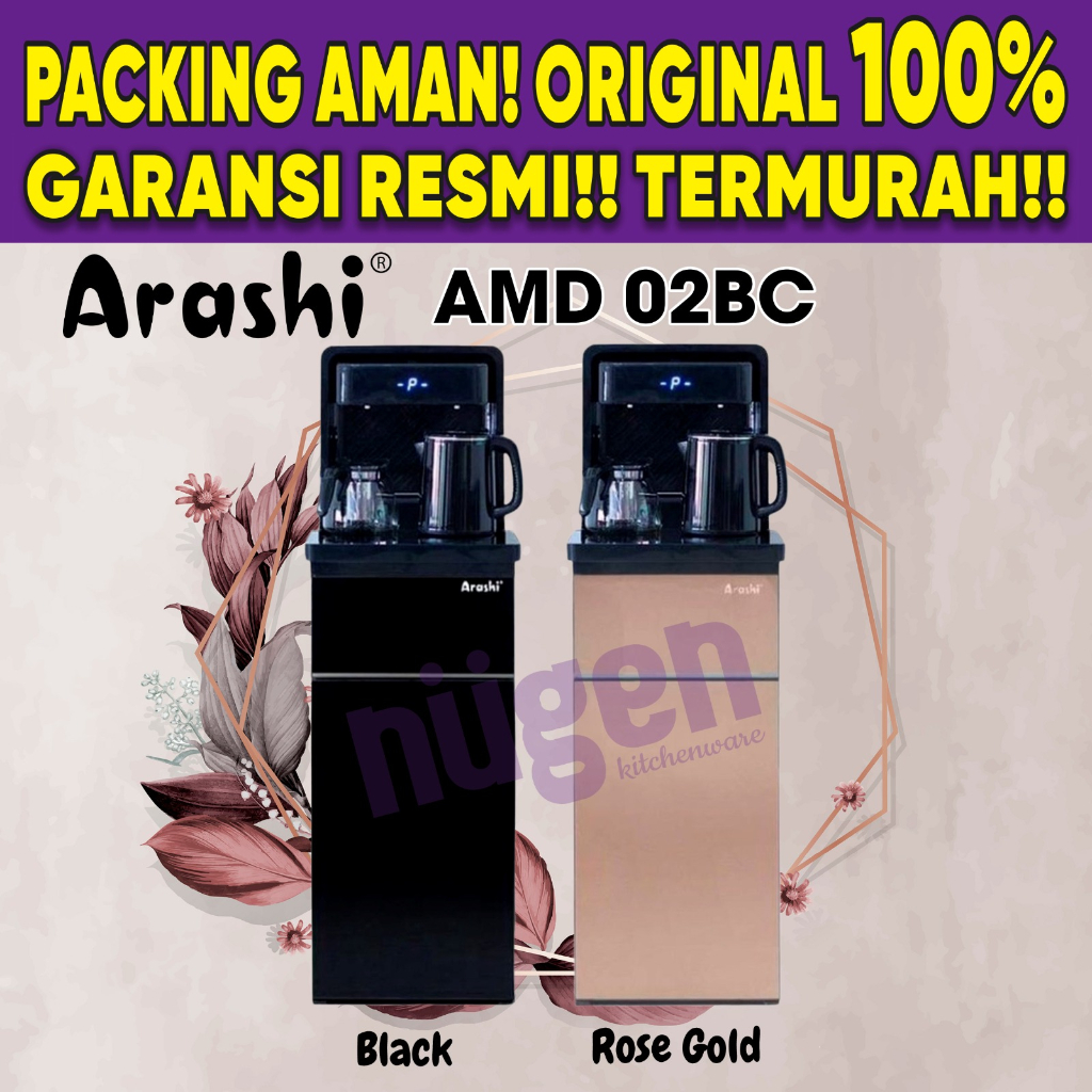 Jual Arashi Water Dispenser Air Amd Bc Bc Bc Amd Bc Galon Bawah Kopi Teko Shopee