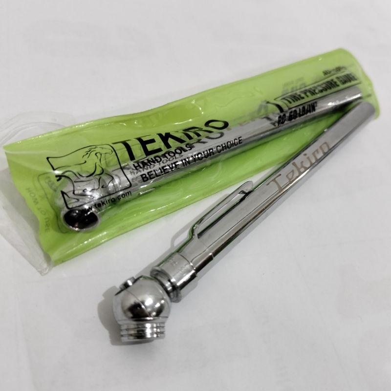Jual ALAT UKUR TEKANAN ANGIN "TEKIRO" 60LB & 120LB TYPE PENSIL TIRE