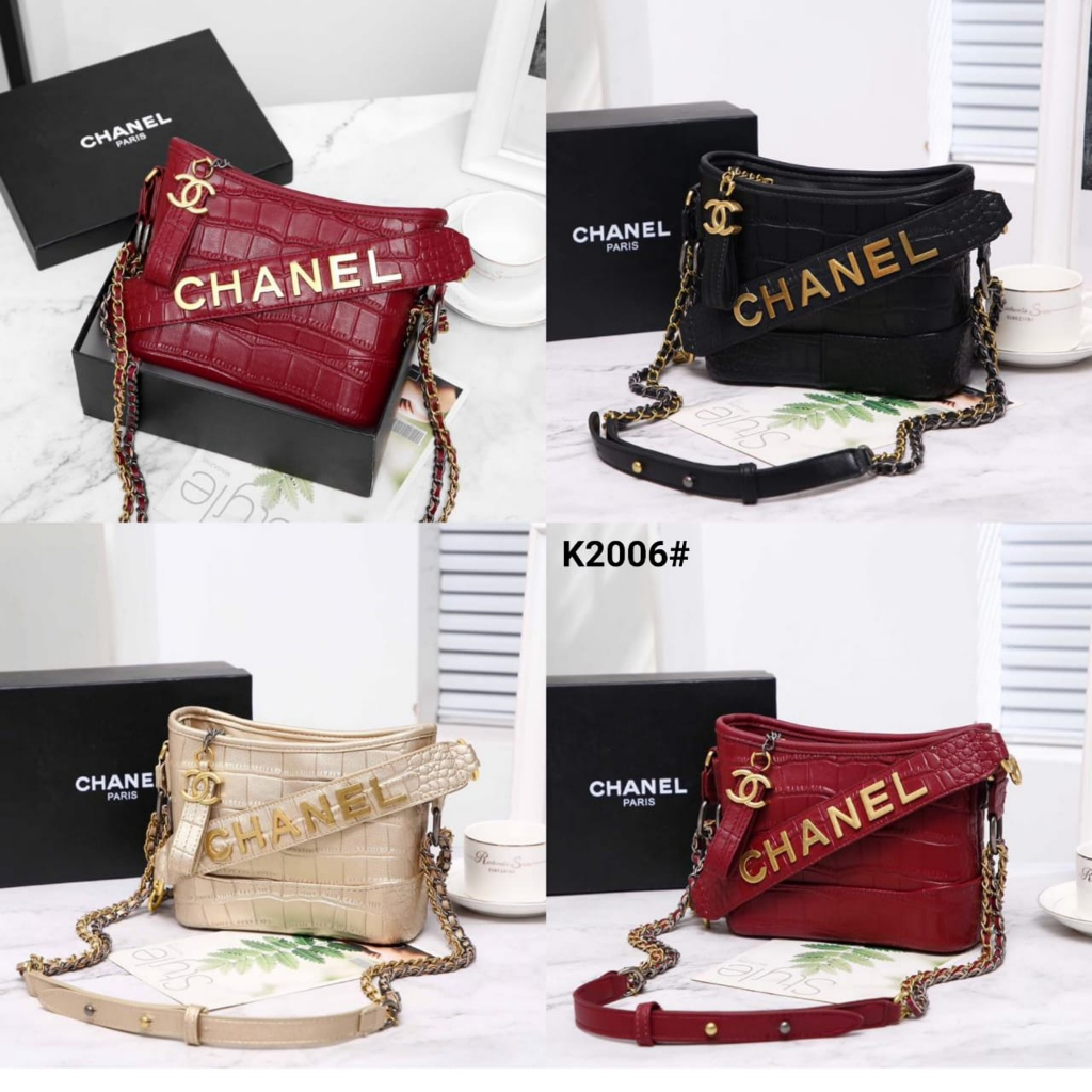 Jual Tas Chanel Gabrielle Hobo 8875 RTY 84 17 batam impor original fashion  branded reseller sale