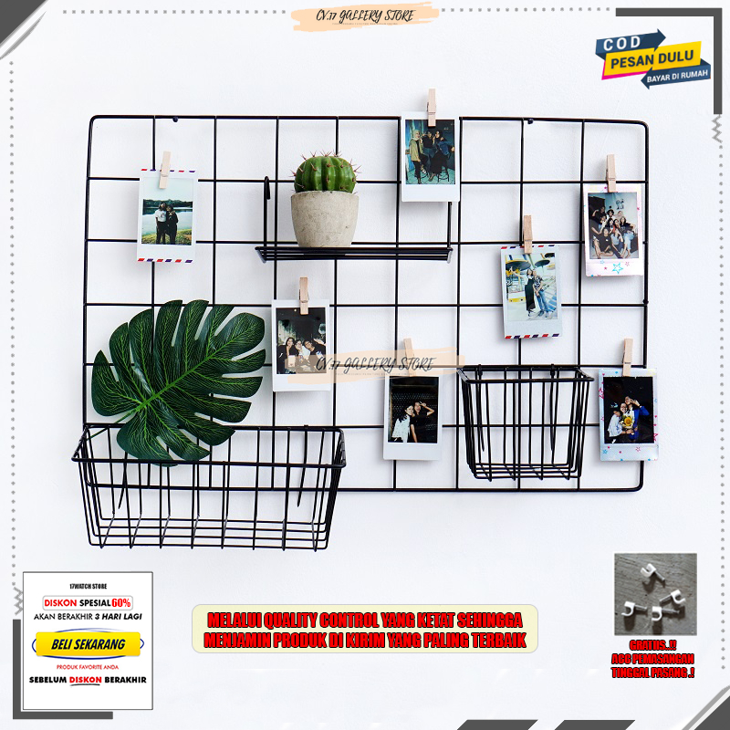 Jual PROMO Hijang 52X35 Hiasan Dinding Gantungan Pajangan Clip Foto ...