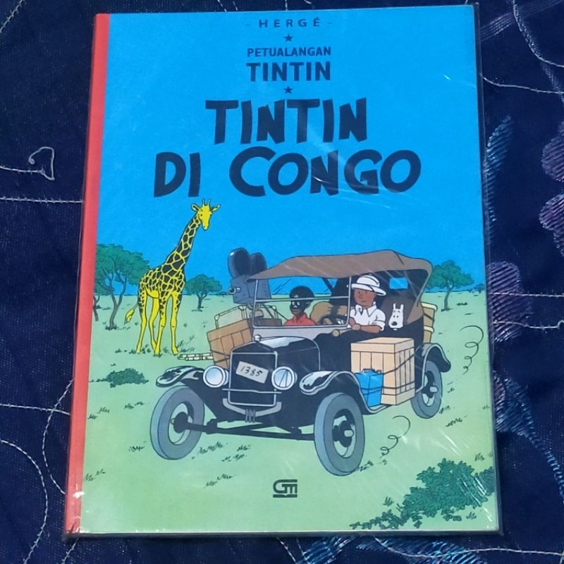 Jual Komik Eropa Petualangan Tintin Tintin Di Congo Shopee Indonesia