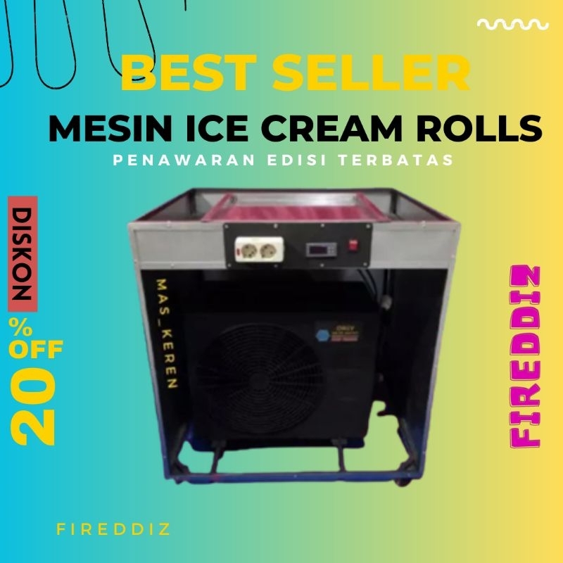 Ice cream roll online machine olx