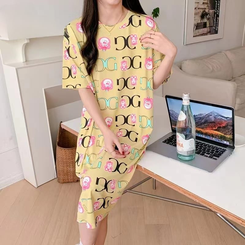 Jual KAWAI BAJU TIDUR DASTER DRESS LD 110 MURAH IMPORT | Shopee Indonesia